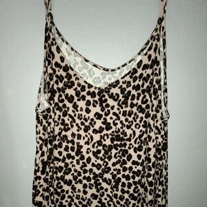 Torrid size 2 tank top Leapord Print